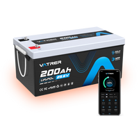 Vatrer 24V 200Ah Self-heating Lithium Battery