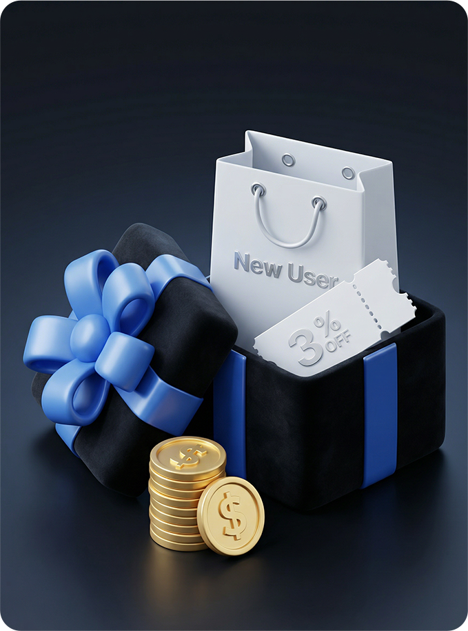 Vatrer 3% New User Discount