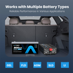 Vatrer 3000W Pure Sine Wave Inverter Supports Multiple Battery Types