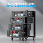 Buy Vatrer Batteries and get a free Four-unit Server Rack