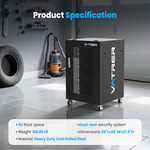 Vatrer Server Rack Battery Cabinet 4U 4-Layer Sepcification