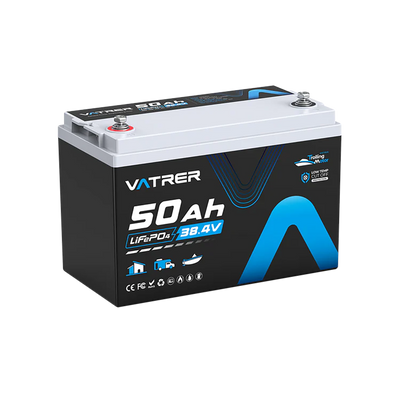 Vatrer 36V 50Ah Trolling Motor Lithium Battery