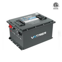 Vatrer 36V 105Ah lithium golf cart battery for Club Car, Yamaha, EZGO & ICON