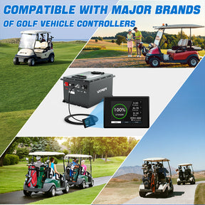 COMPATIBLE WITH MAJOR BRANDS OF GOLF VEHICLE CONTROLLERS