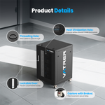 Vatrer Server Rack Battery Cabinet 4U 4-Layer Design