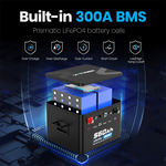 Vatrer 12V 560Ah Lithium RV Battery 300A BMS