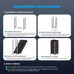 Vatrer Batteries Six-unit Server Rack Installation Instructions