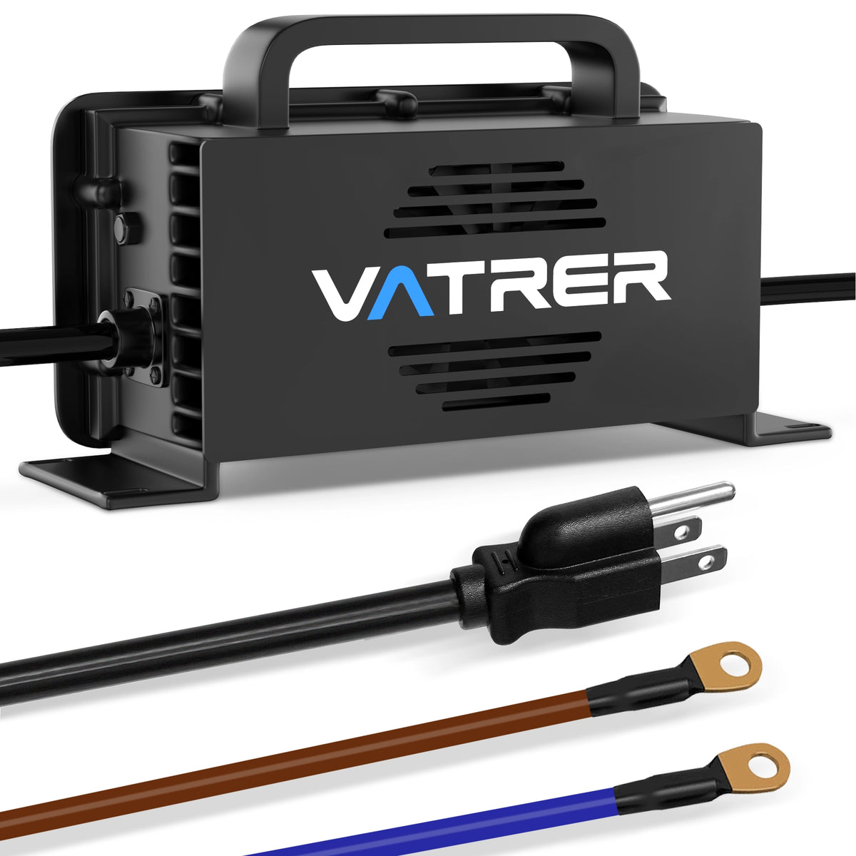 Vatrer 43.8V 25A Intelligent AC-DC 36V Golf Cart Battery Charger 11