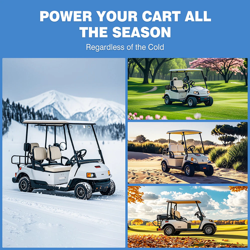 Vatrer 48V 105Ah Heated Battery Power all the Season