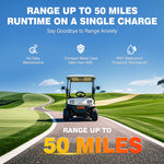 Vatrer 48V 105Ah Lithium Self-heating Golf Cart Battery Up to 50 Miles