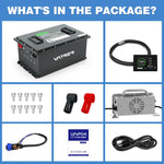 Vatrer 48V 105Ah Lithium Self-heating Golf Cart Battery Conversion Kit