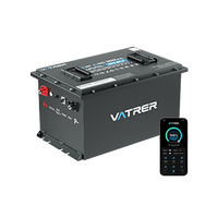 Vatrer 48V 100Ah LiFePO4 Golf Cart Battery 200A BMS