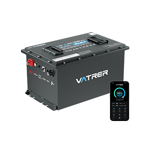 Vatrer 48V 100Ah LiFePO4 Golf Cart Battery 200A BMS
