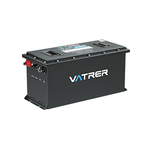 Vatrer 48V 105Ah Narrow Version Lithium Golf Cart Battery