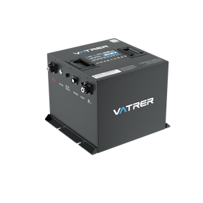 Vatrer 48V 105Ah Mini Lithium Golf Cart Battery 8