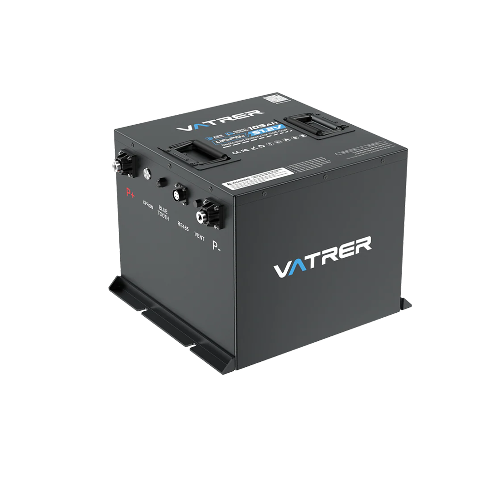 Vatrer 48V 105Ah Mini Lithium Golf Cart Battery