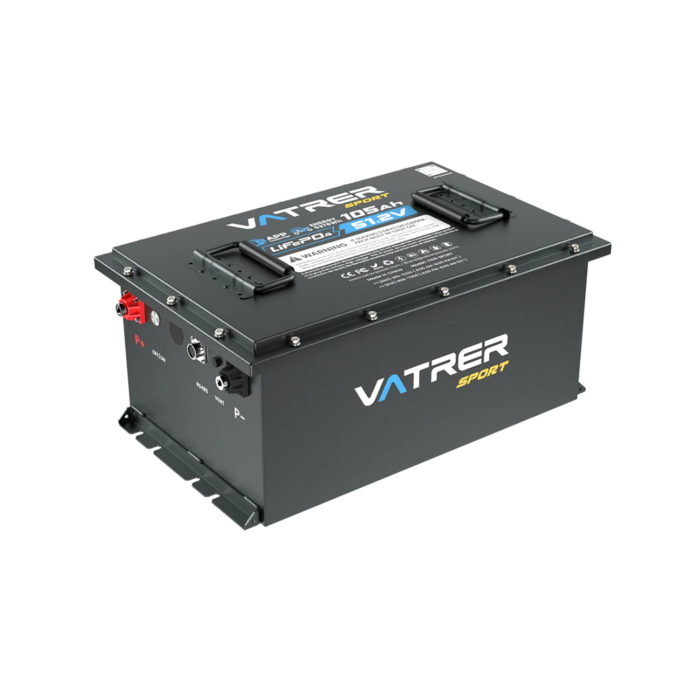 Vatrer 48V 105Ah Lithium Battery for UTV/ATV