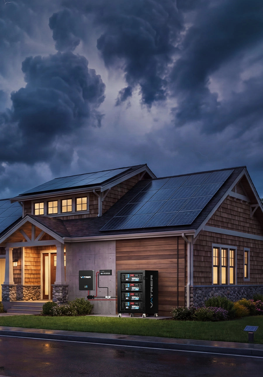 Vatrer 100Ah Rack-Mount Lithium Battery: Supports Parallel Connection of Up to 10 Units