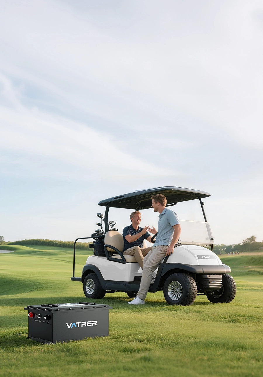 Vatrer Lithium Golf Cart & Solar Batteries