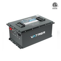 Vatrer 48V 105Ah lithium golf cart battery for Club Car, Yamaha, EZGO & ICON