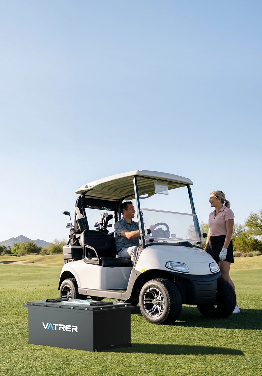 Vatrer Lithium Golf Cart & Solar Batteries