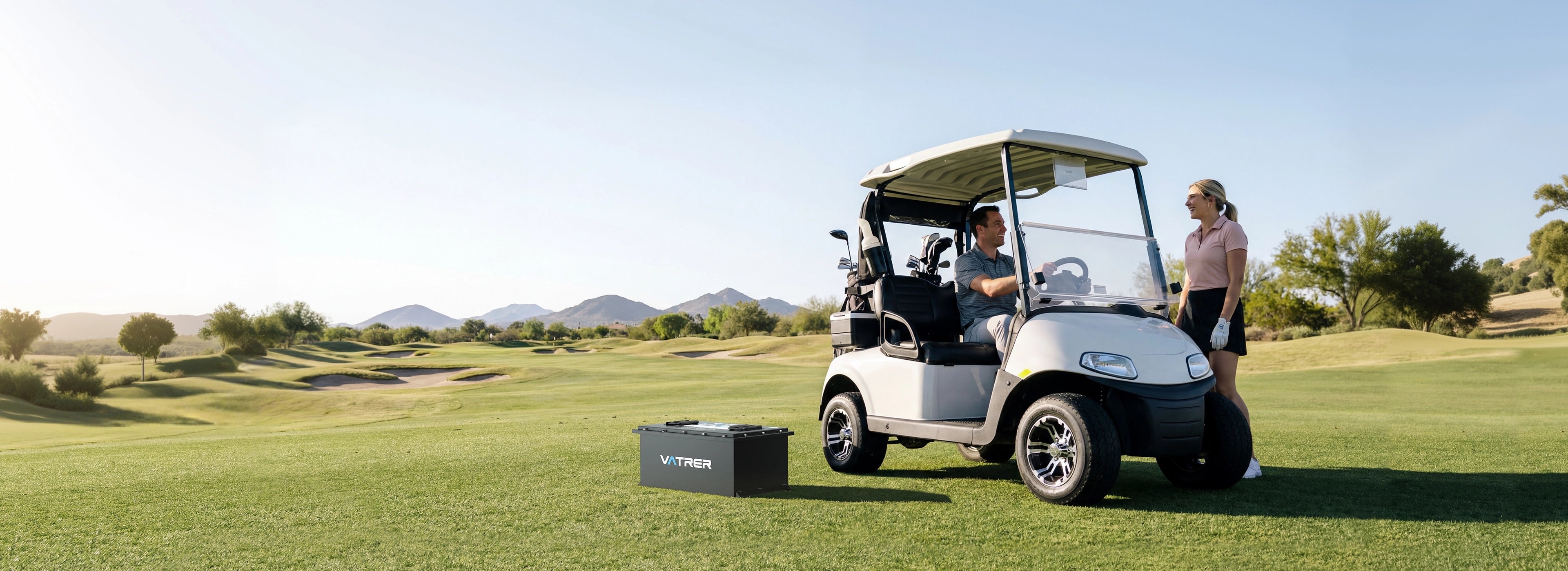 Vatrer Lithium Golf Cart & Solar Batteries
