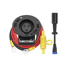 48V Golf Cart Charger Receptacle Charger Plug Charging Port with Fuse & Handle Plug for Club Car DS 1995-UP (Includes Positive and Negative M8 Terminals) 8