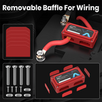 Vatrer Batteries Electrical Bus Bars Removable Baffle for Wiring