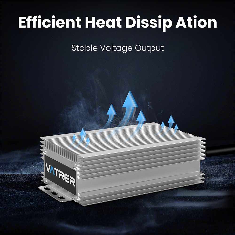 Vatrer 36V to 12V Converter Efficient Heat