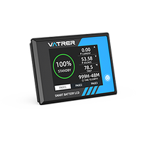 Vatrer 36V/48V 105Ah Golf Cart Battery LCD Display