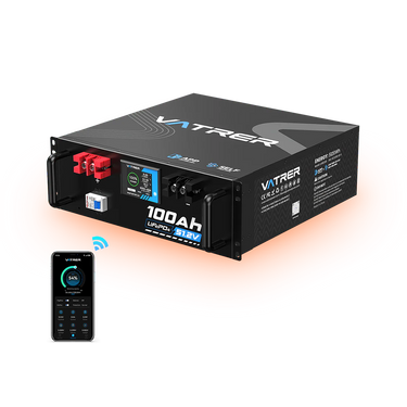 Vatrer 48V 100Ah Server Rack Self-heating Battery