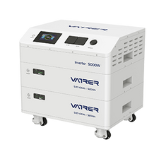 Vatrer 48V (51.2V) 100Ah Stacked 2 Cells Modular LFP Battery Pack, All-In-One battery