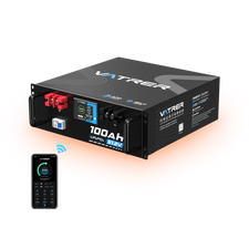 Vatrer 48V(51.2V) 100Ah Self-heating