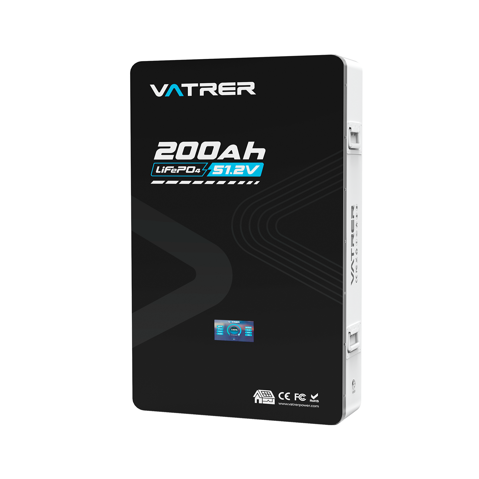 Vatrer 51.2V 200Ah Wall-Mounted Lithium Battery 13
