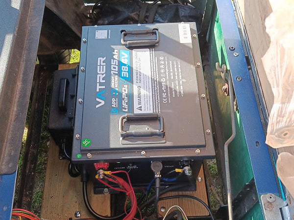Vatrer Lithium Golf Cart Battery Installation Diagram