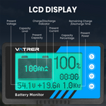 Vatrer 500A Battery Monitor Display