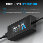 Vatrer 14.6V 10A AC-DC Charger for 12V Lithium Multi-level Protection