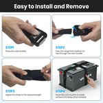 Vatrer Ratchet Straps for Golf Cart Battery Easy to Install