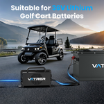 Vatrer 43.8V 25A AC-DC Charger for 36V Lithium Golf Cart Batteries
