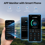 Vatrer 12V 460Ah Bluetooth Lithium RV Battery 