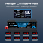 Vatrer 2000W Pure Sine Wave Inverter Built-in LCD Display Screen