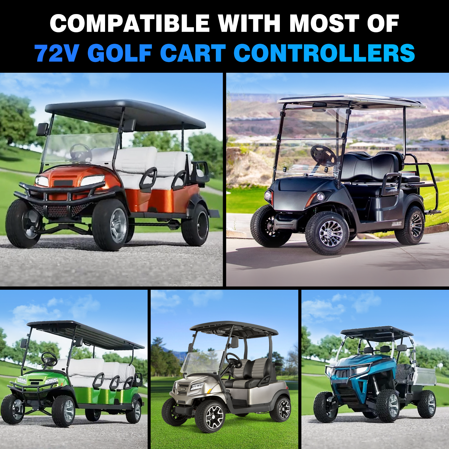 72 Volt Golf Cart Batteries for a wide range of golf cart models 12
