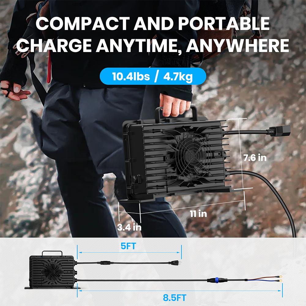 Vatrer  79.2V 18A AC-DC Charger for 72V Lithium Weight