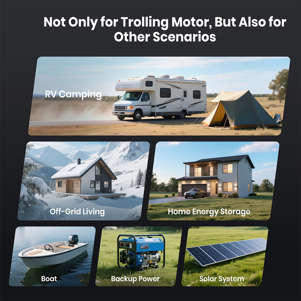 Vatrer 12V 100Ah Lithium Battery