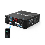 Vatrer 48V 100Ah Server Rack Bluetooth Battery