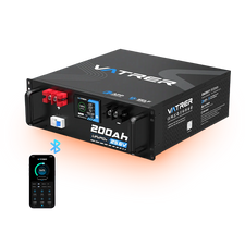 Vatrer 24V 200Ah Heated Solar Lithium Battery
