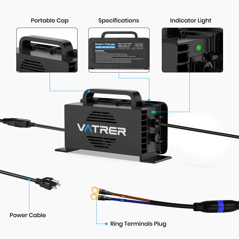 Vatrer 43.8V 25A AC-DC Charger Design