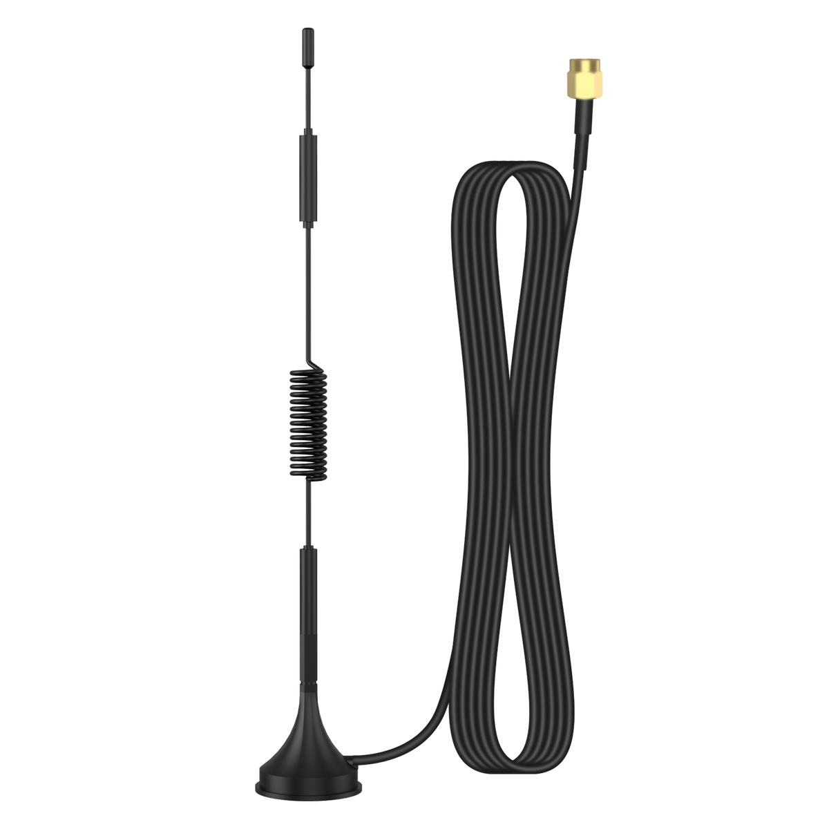 Dual Band WiFi 2.45.8GHz 18dBi SMA Antenna Suction Cup Antenna Bluetooth Signal Booster with 5Meters Cable for Vatrer Golf Cart Battery 11