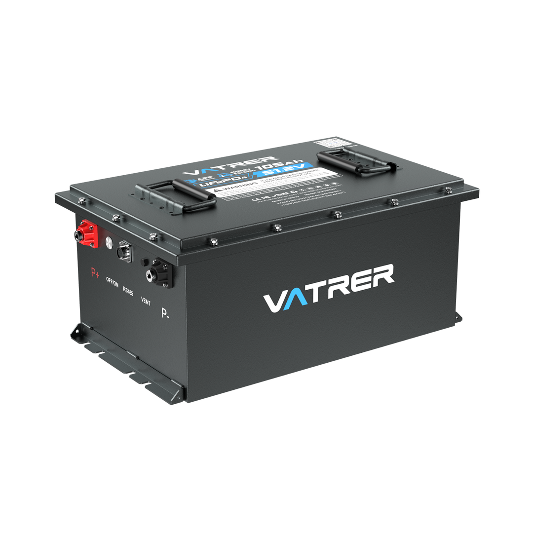 Vatrer 48V 105Ah Lithium Golf Cart Battery 200A BMS