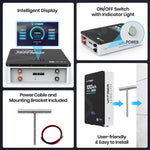 Vatrer 48V 100Ah Wall-Mounted Lithium Solar Battery Easy to Intall